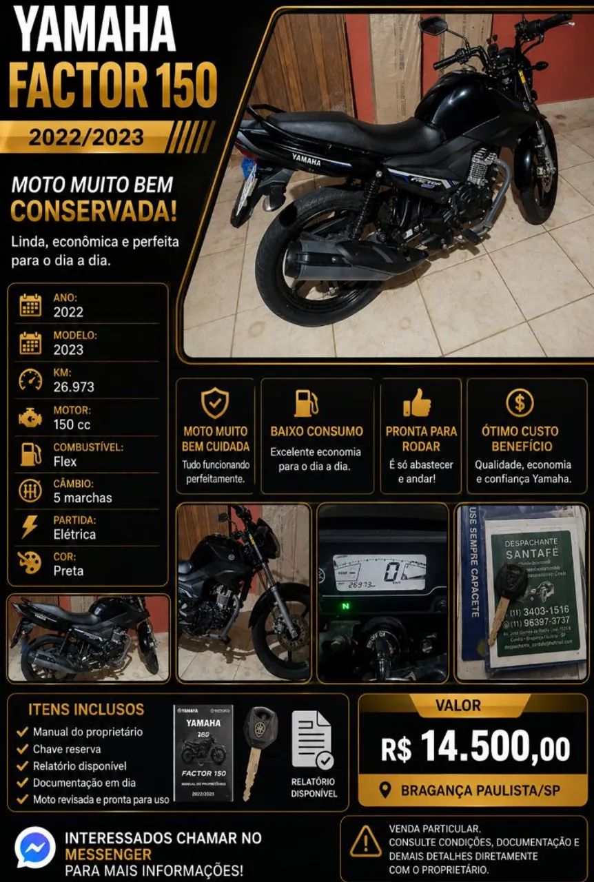 Factor 150 Yamaha 2023
