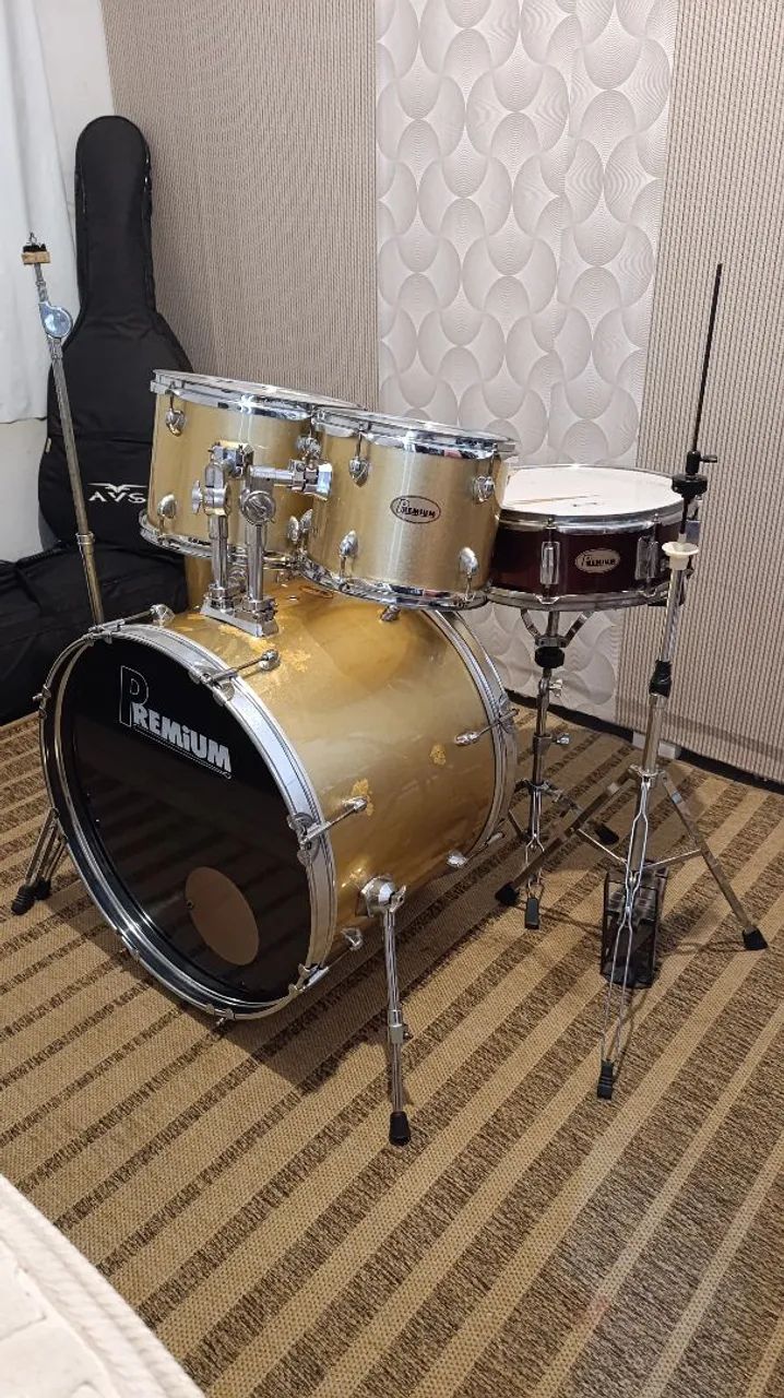 Bateria Acústica Premium Completa  - Foto 2
