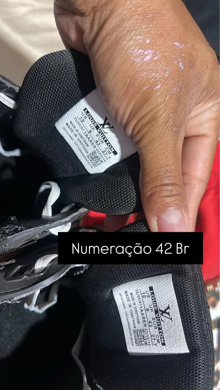 Tênis original Louis Vuitton