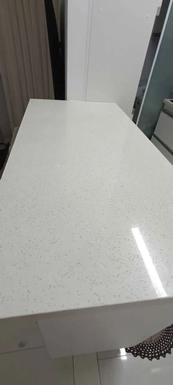 Pedra Marmore Quartzo Branco Estelar