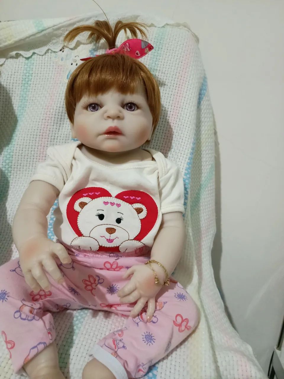 Bebê reborn 55 cm - Foto 5