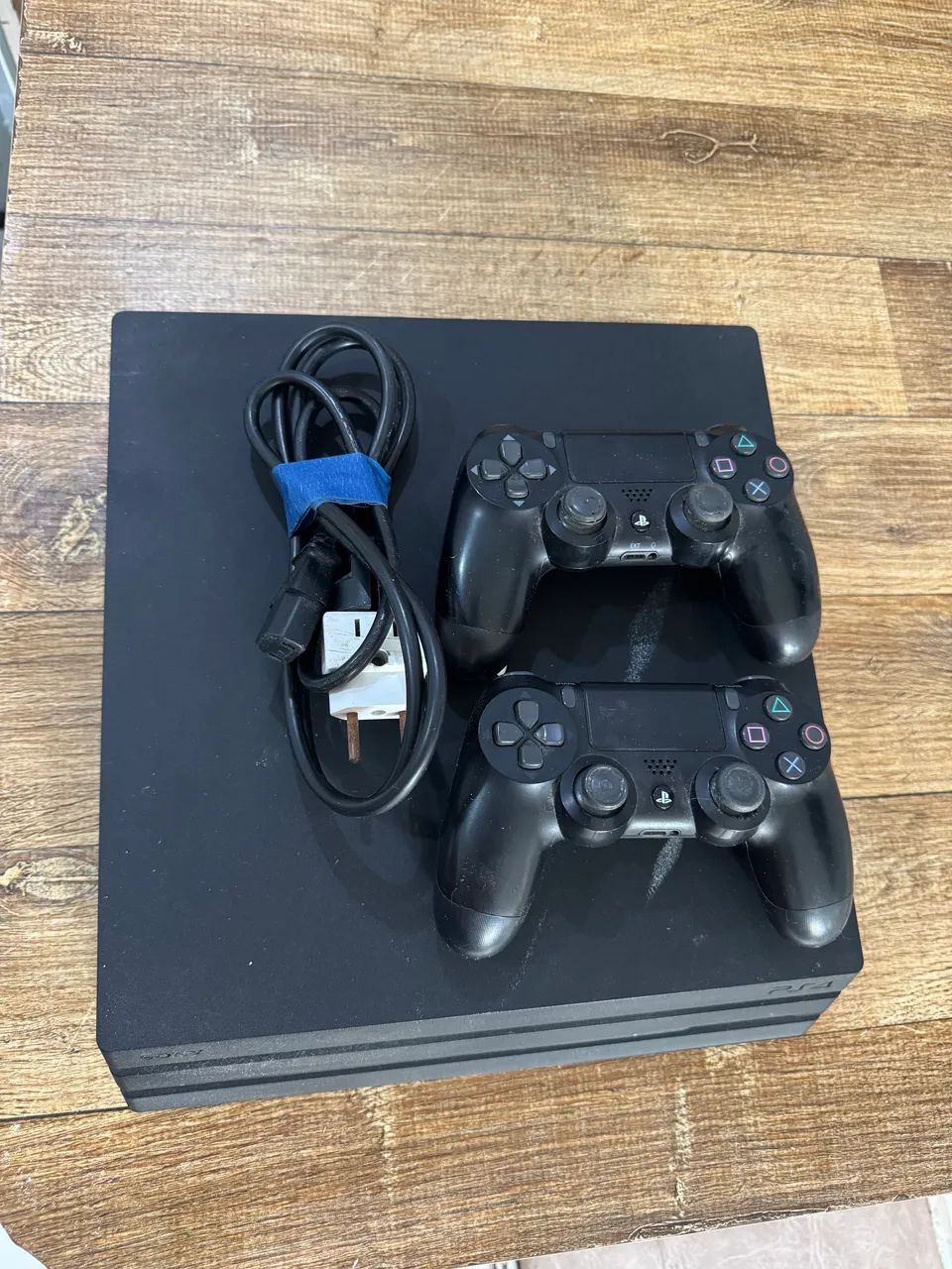 Pa4 com 2 controles e jogos mídia digital  - Foto 2
