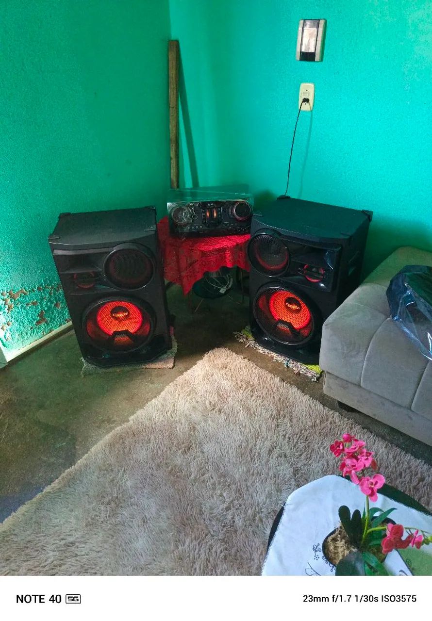 Vendo mini system lg cl98