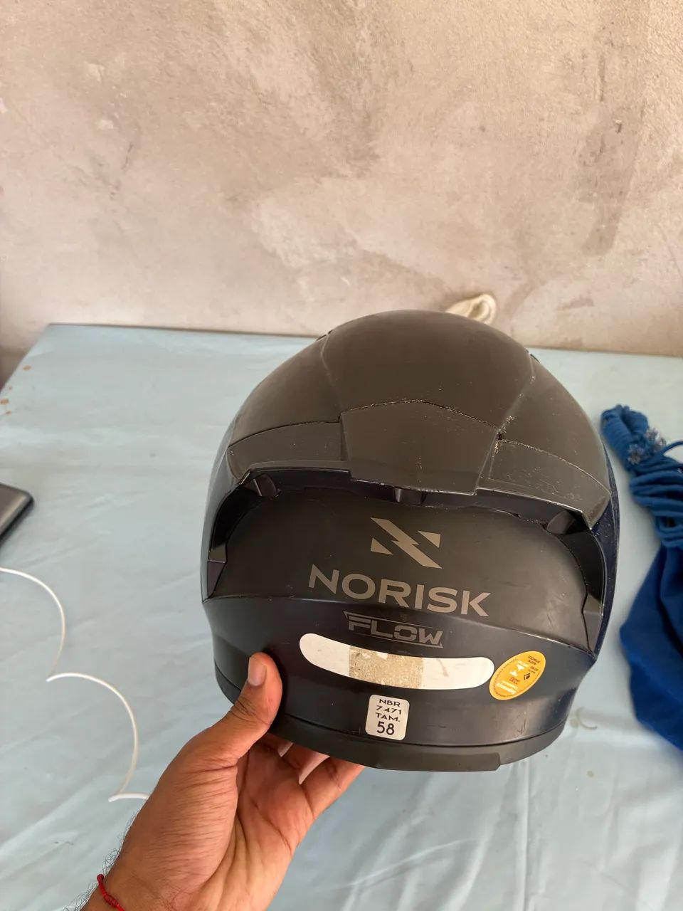 Capacete Norisk - número 58 - Foto 4