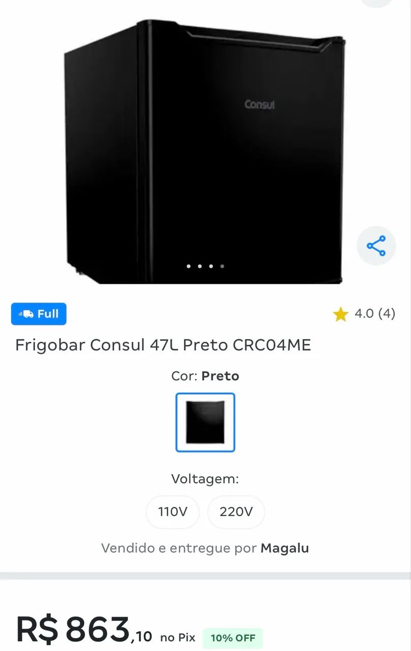 Frigobar Cônsul 47L