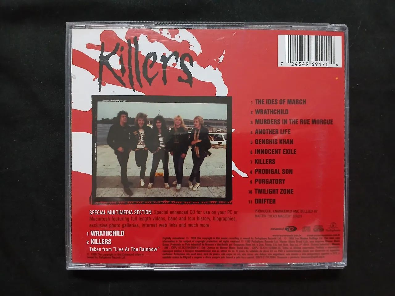 CD IRON MAIDEN KILLERS - Foto 2