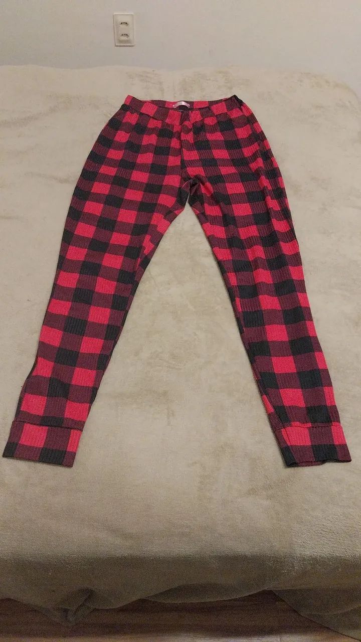 Calça legging xadrez  - Foto 4