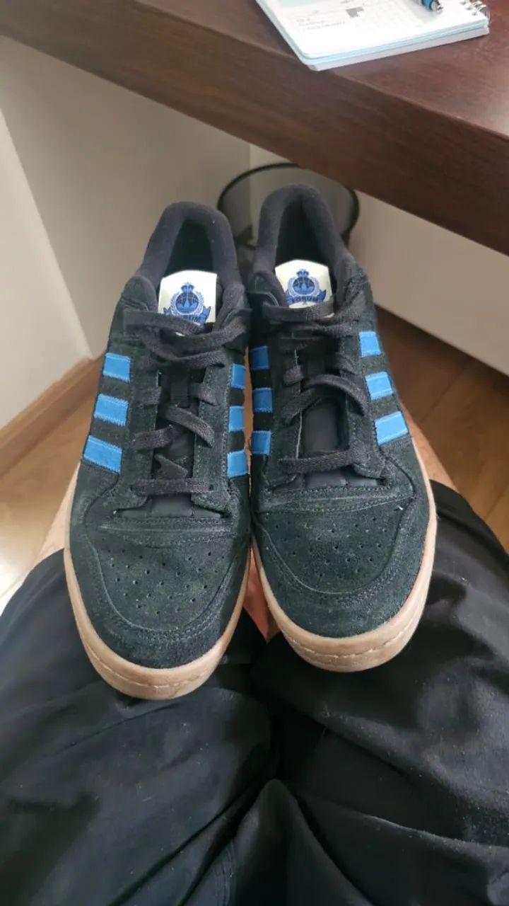 Tênis Forum Low CL | Preto e Azul - Foto 2