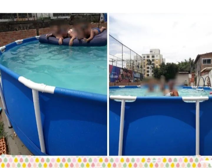 Piscina gigante,com escada. - Foto 3
