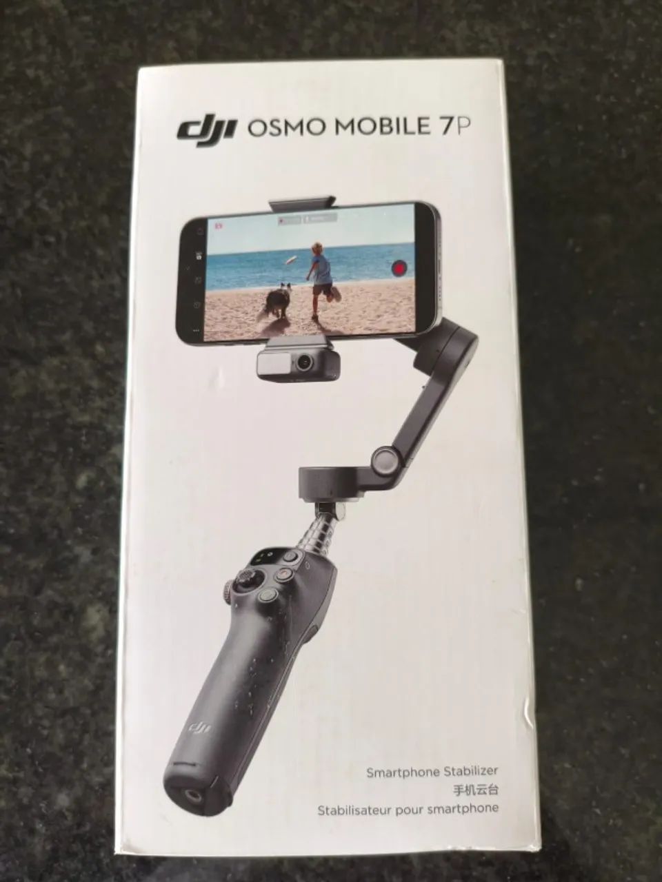 Dji Osmo Mobile 7p Cinza Na Caixa Usei 2 Vezes (Usado)