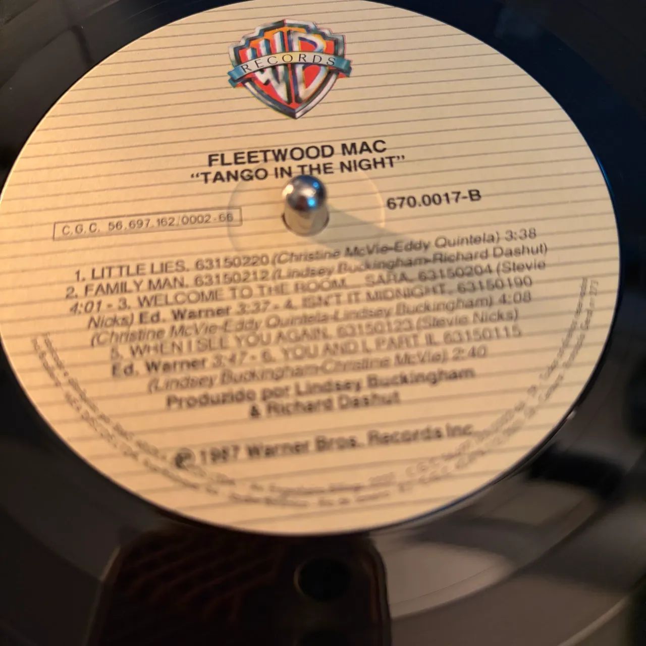 Fleetwood Mac Tango in the Night disco de vinil LP - CDs, DVDs etc