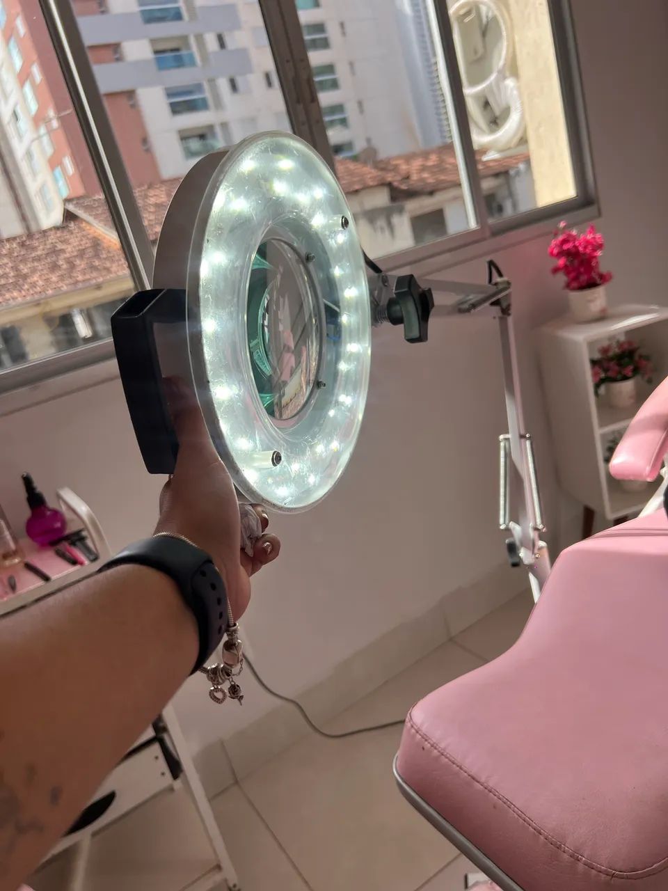 Kit maca+mocho+carrinho auxiliar + ring light  - Foto 4