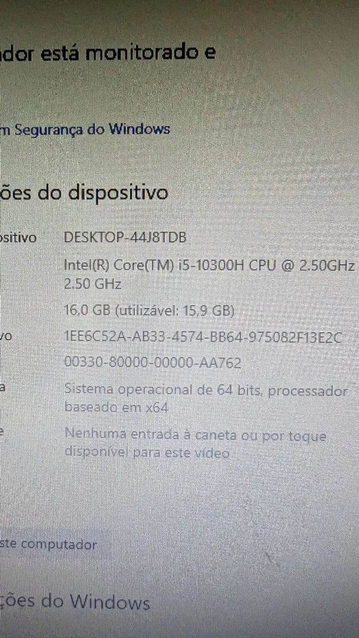Notebook IdeaPad Gaming 3i, Intel Core i5-10300H - Foto 2