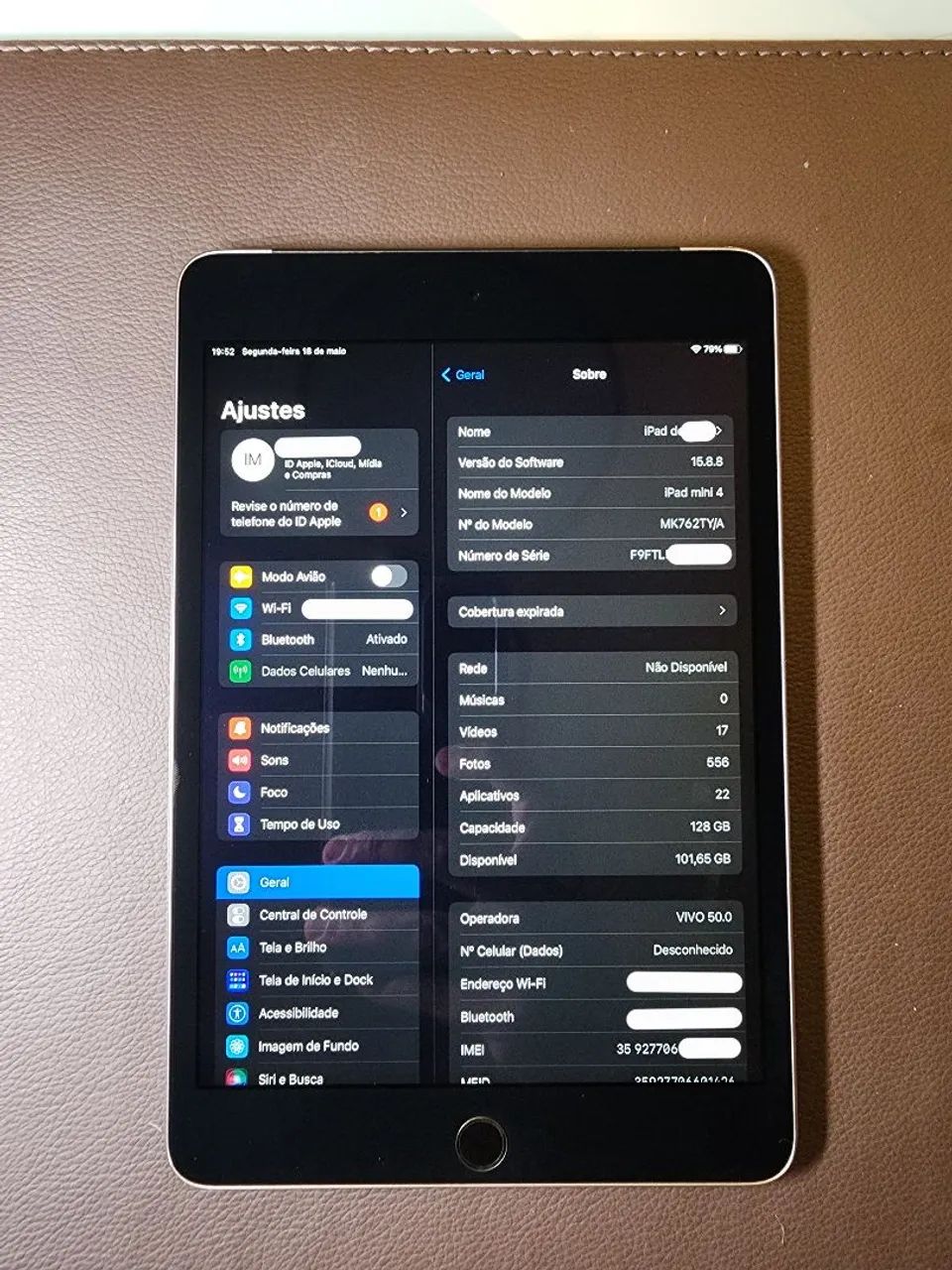 iPad Mini 4 (4ª Geração) 128gb - Tablets e E-Readers - Umarizal
