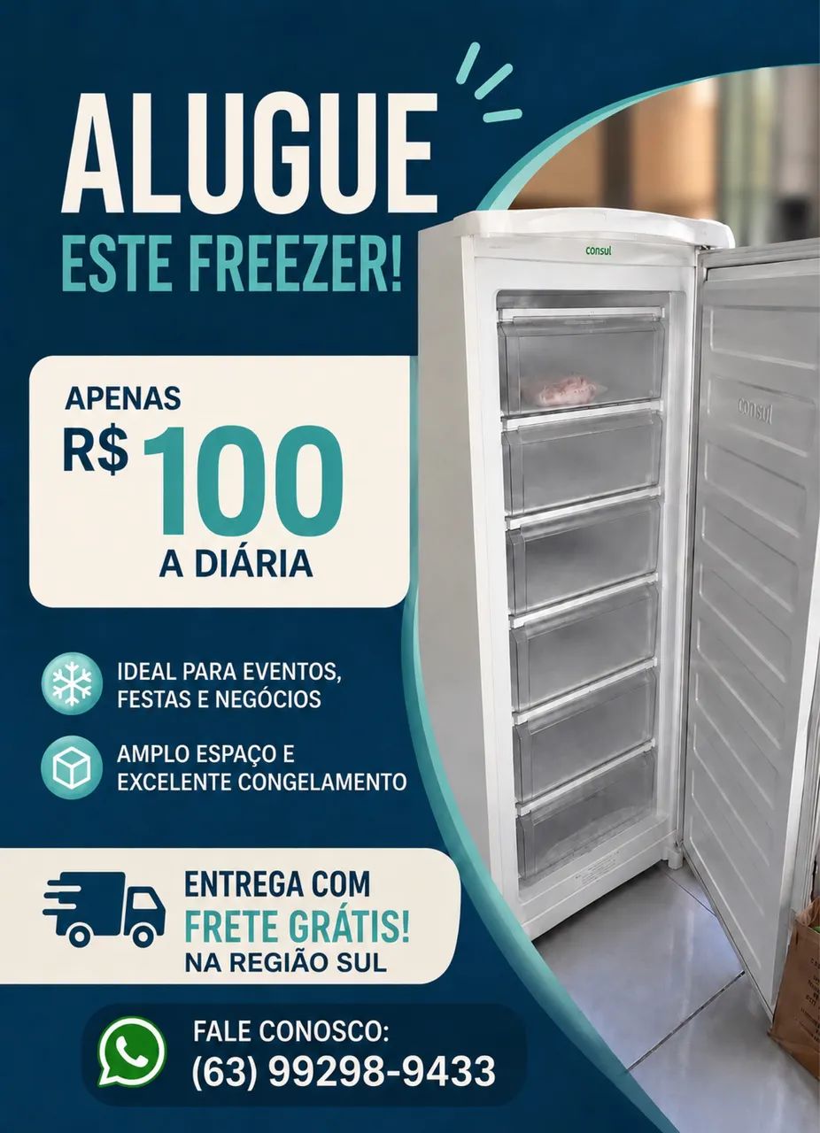 Locação de freezer