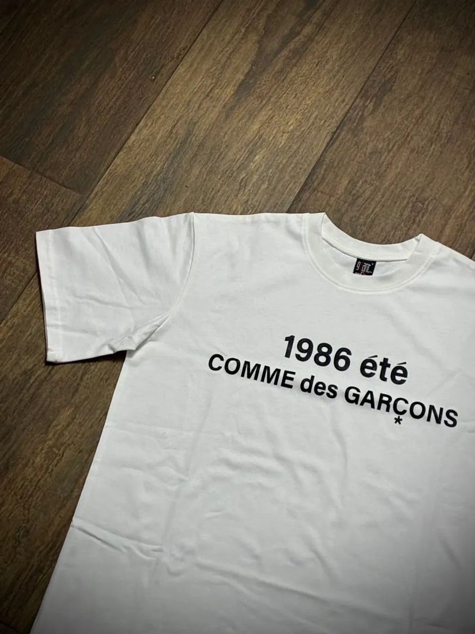 COMME des GARÇONS 1986 été Tシャツ　M Camisa Comme Des Garçons 1986 ÉTÉ Branca P - Roupas - Vila