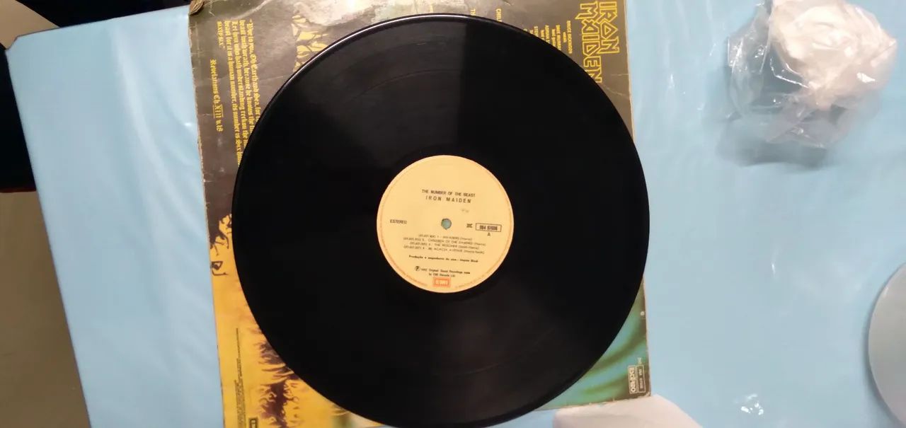 LP IRON MAIDEN THE NUMBER - Foto 2