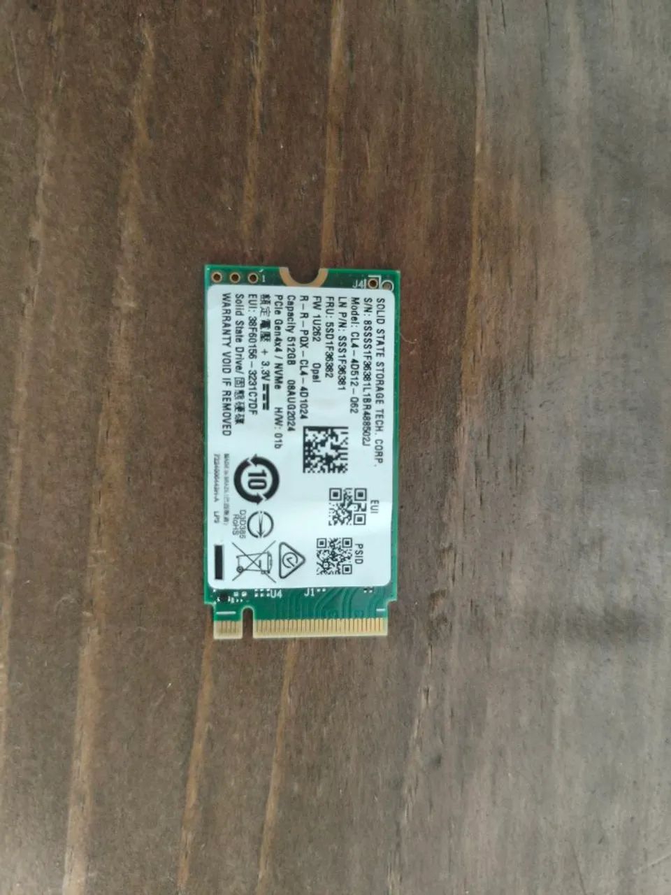 SSD NVMe 512GB 
