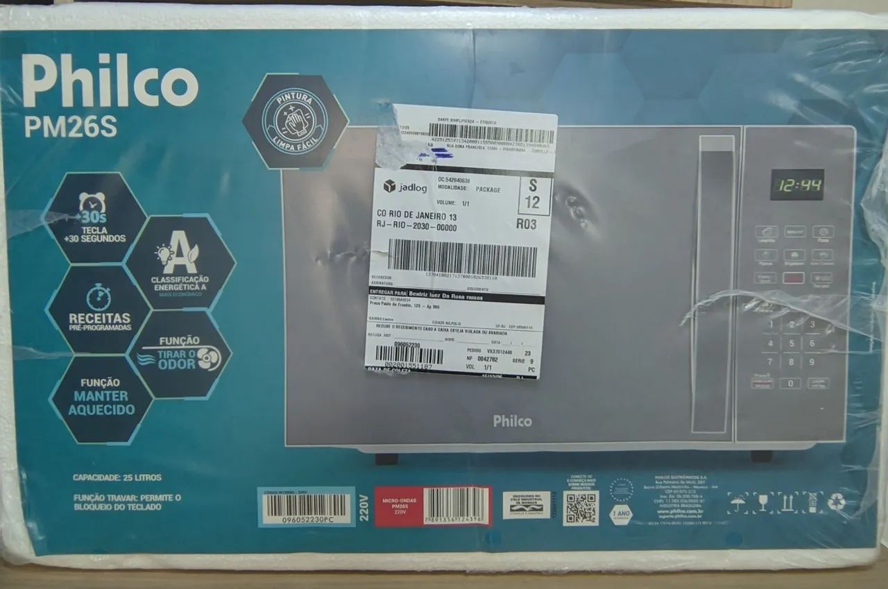 Microondas 220V , lacrado já caixa