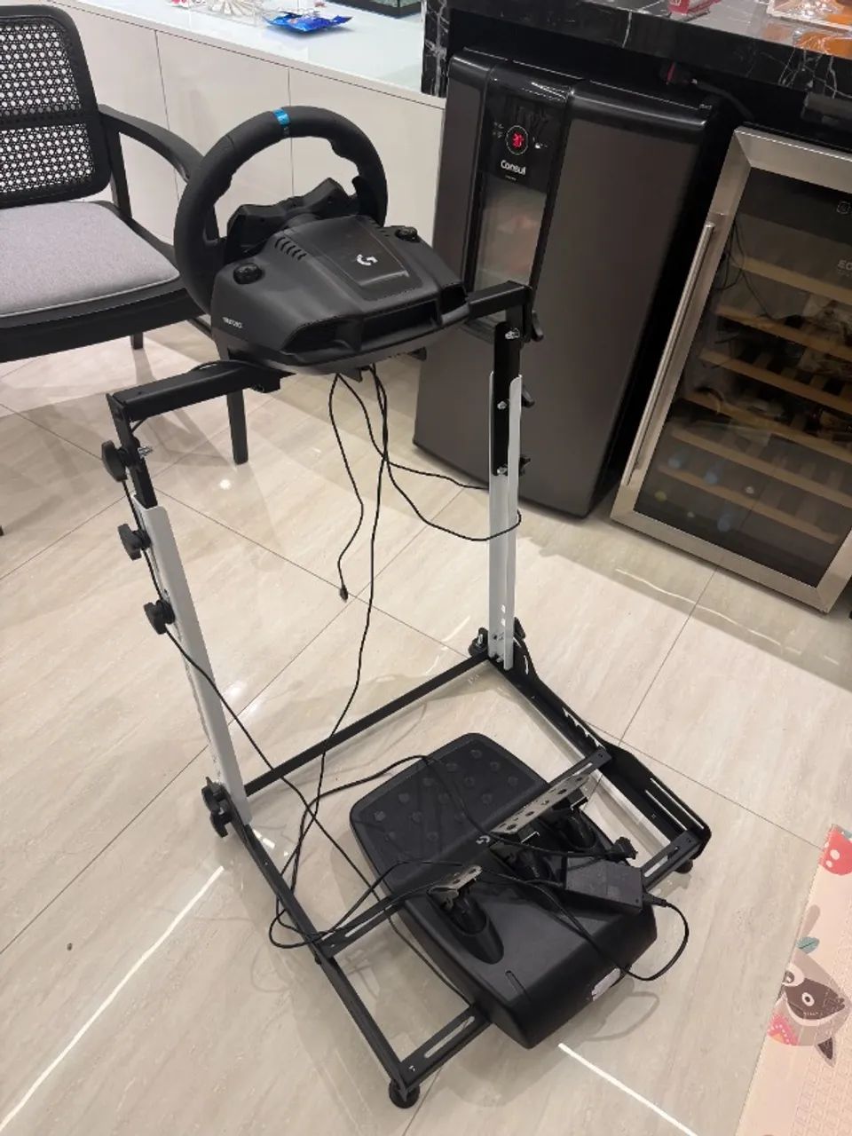 Volante Logitech G923 + Cockpit Kfire - Foto 4