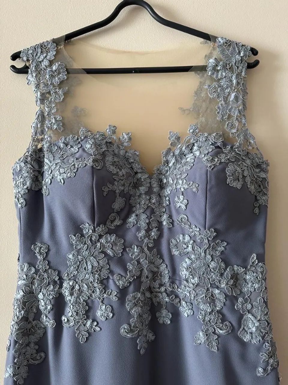 vestido longo social com renda - Foto 3