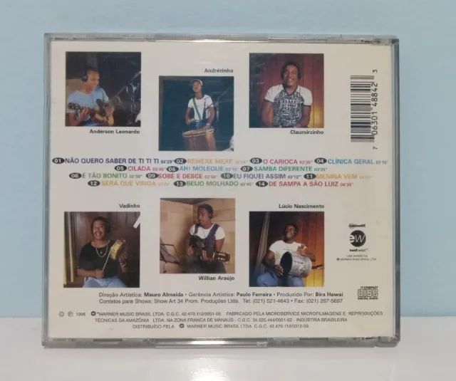CD Molejo - Não Quero Saber de Ti ti ti - 1996 - Foto 3