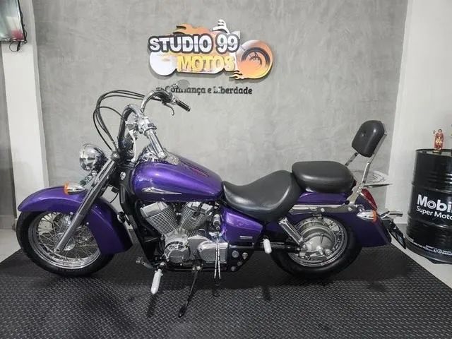 HONDA VT SHADOW 750 ROXA 2010 - Foto 4