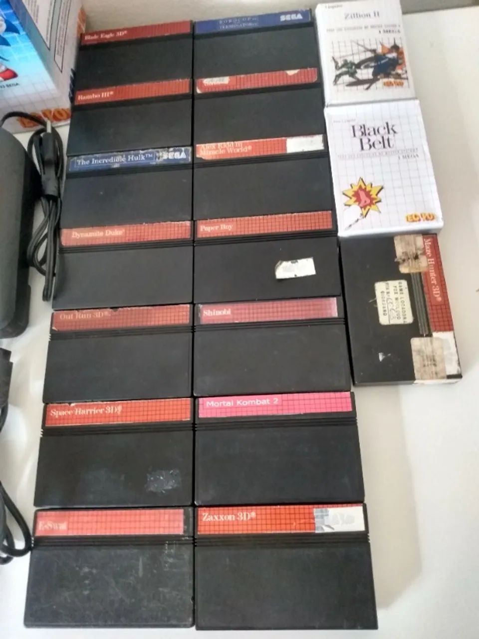master system 3 original completo mais jogos - Foto 3