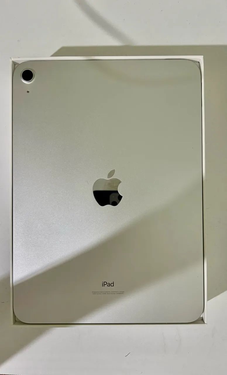 iPad 10ª Geração 64GB Wi-Fi + Cellular | Prata | Impecável - Foto 3