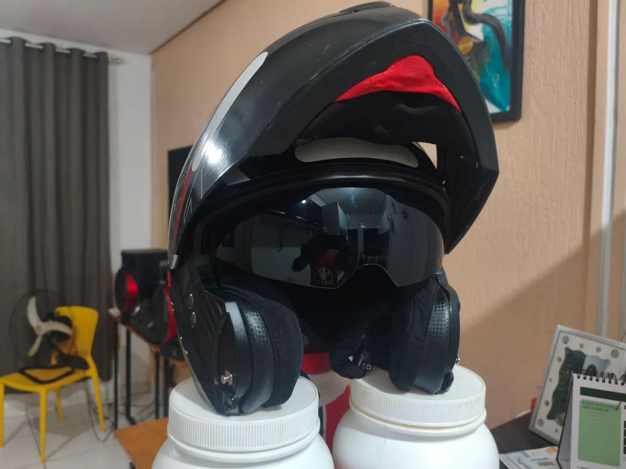 Capacete Helt articulável original  - Foto 2