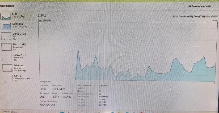 Mini Dell OptiPlex D15U | i5 de 13° | SSD NVMe | 8GB de RAM | Windows 11 + Office - Foto 4