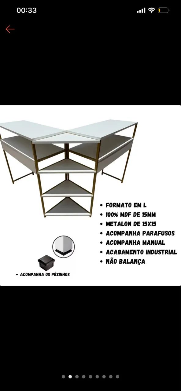 Mesa de manicure