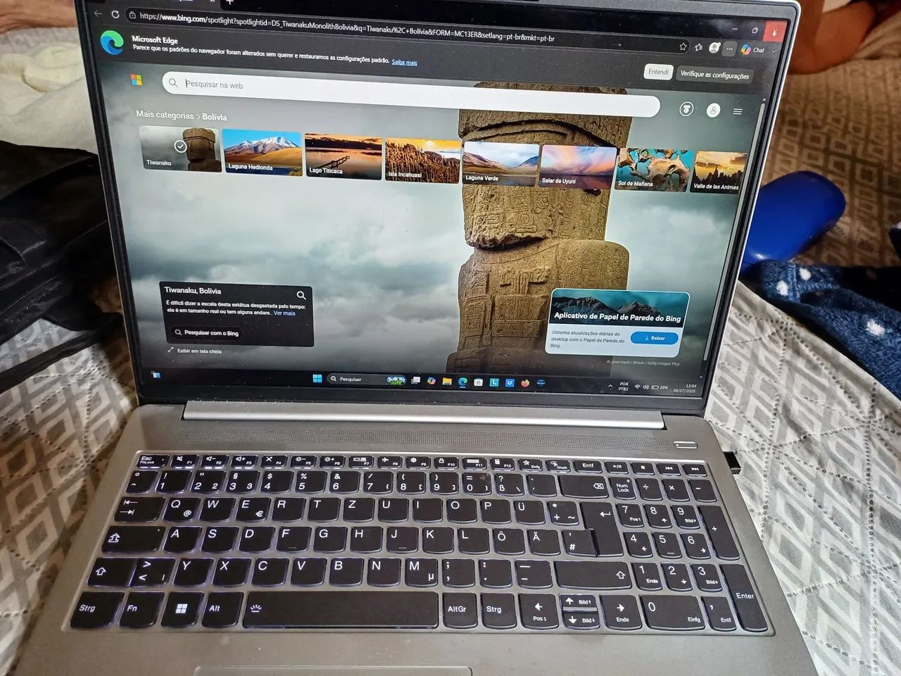 Notebook lenovo slim 5 core i7 13 geração 