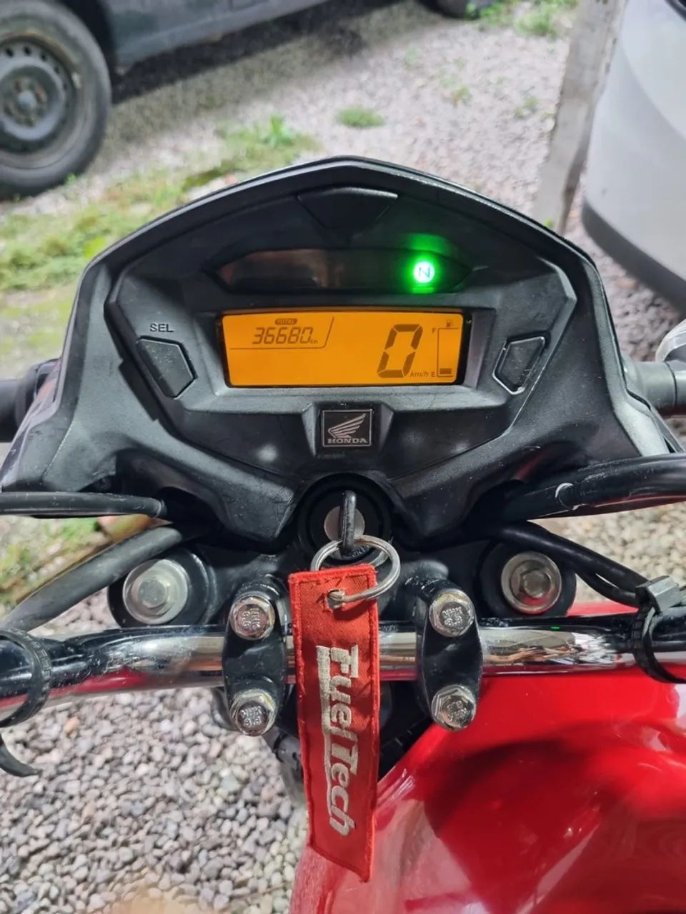 Moto único dono tirada zero chama   - Foto 2