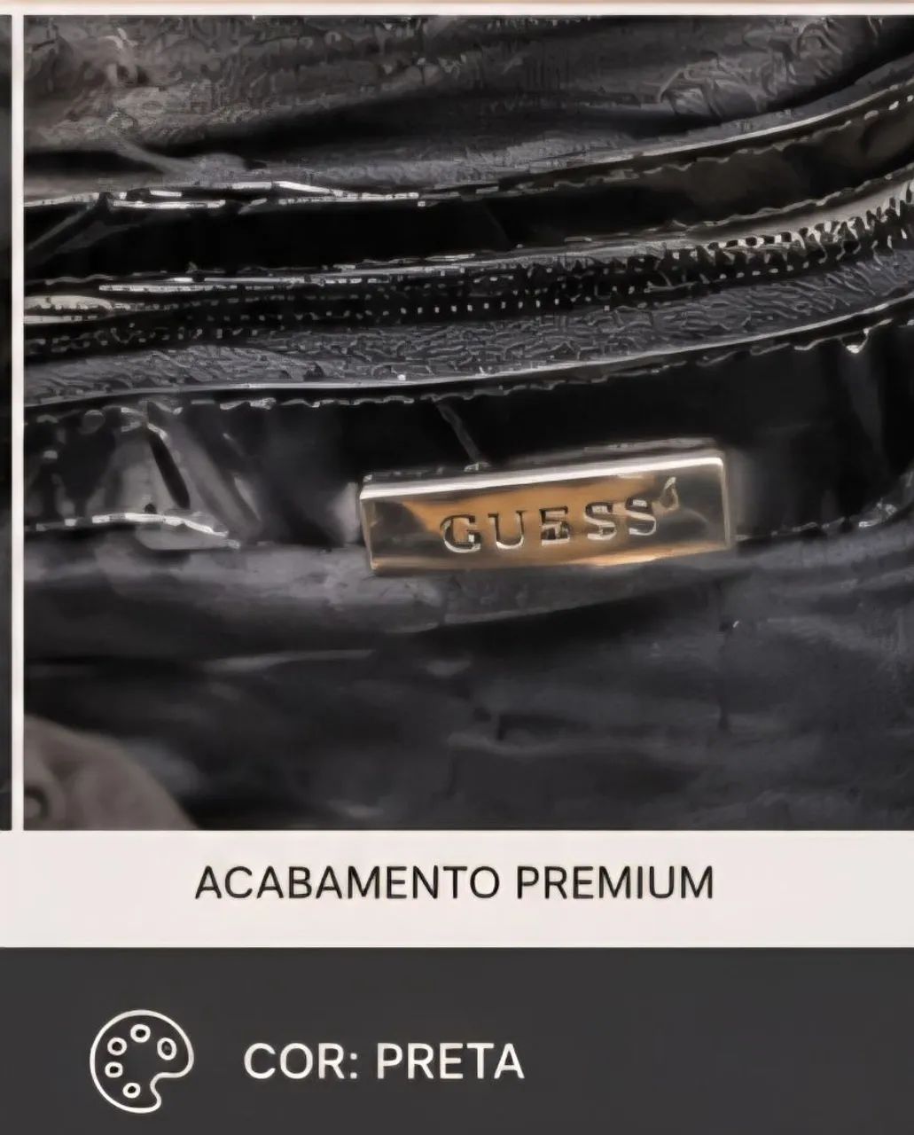 Bolsa Ana Hickmann preta - Foto 4