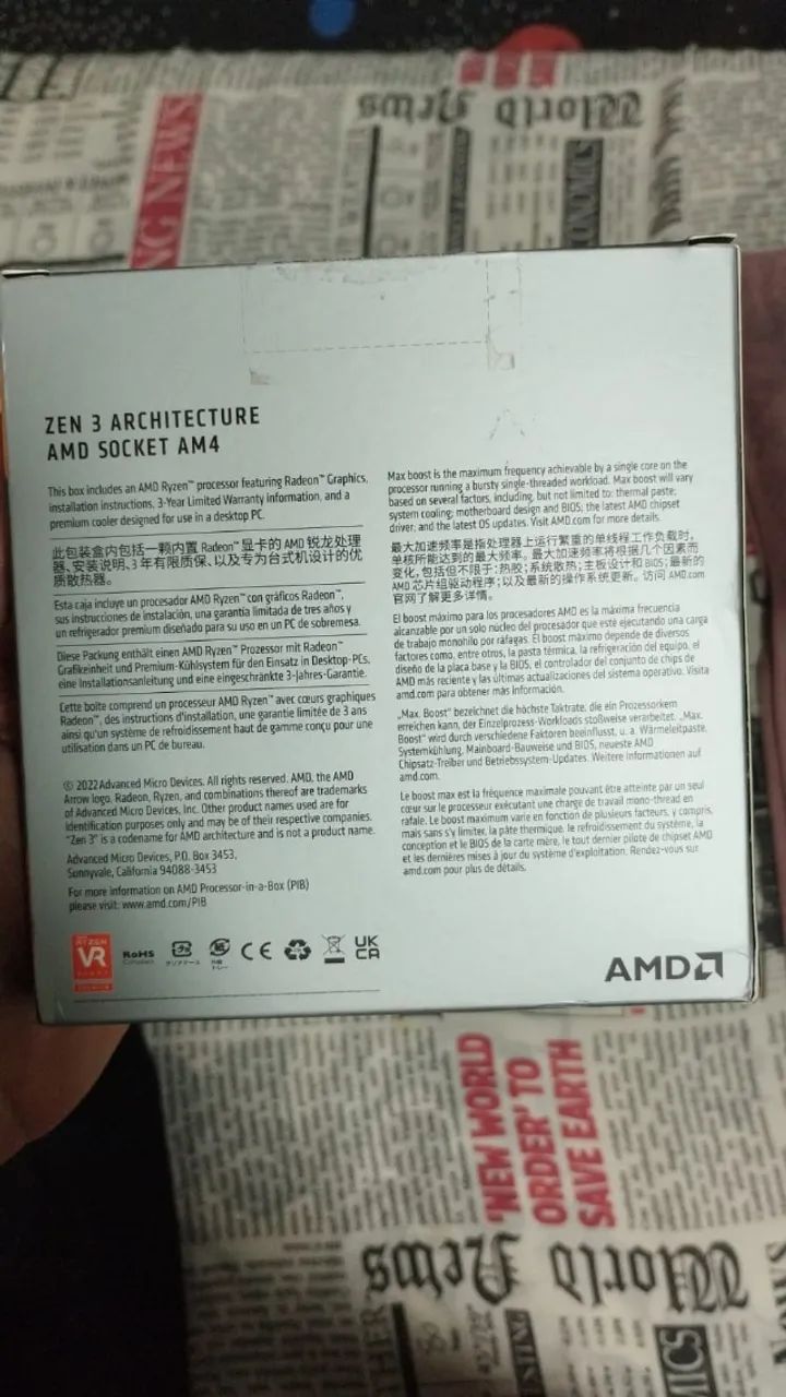 Processador AMD Ryzen 3 3200G - Foto 3