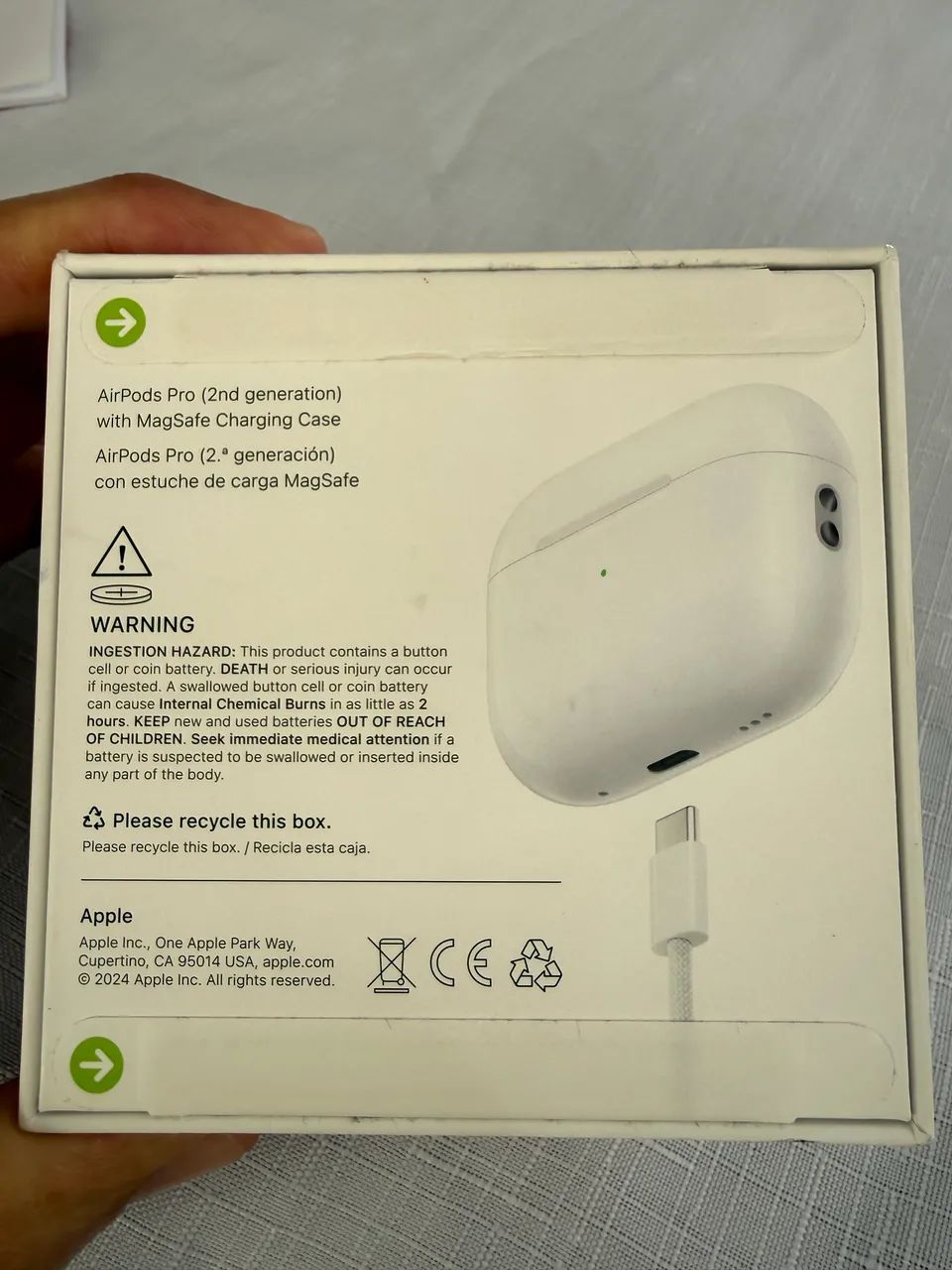 AirPods Pro 2 na caixa Lacrado - Fones de Ouvido - Canasvieiras