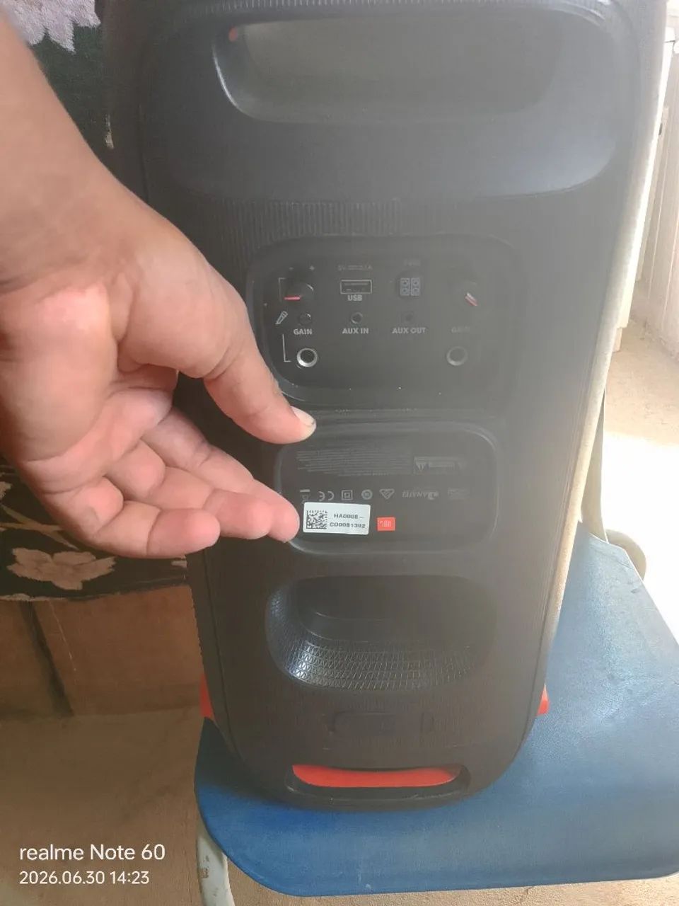 CAIXA JBL PARTYBOX110. - Foto 5
