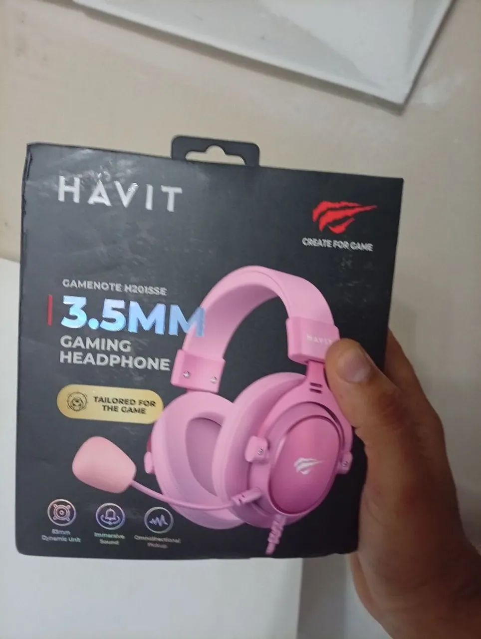 Fone havit rosa  - Foto 2