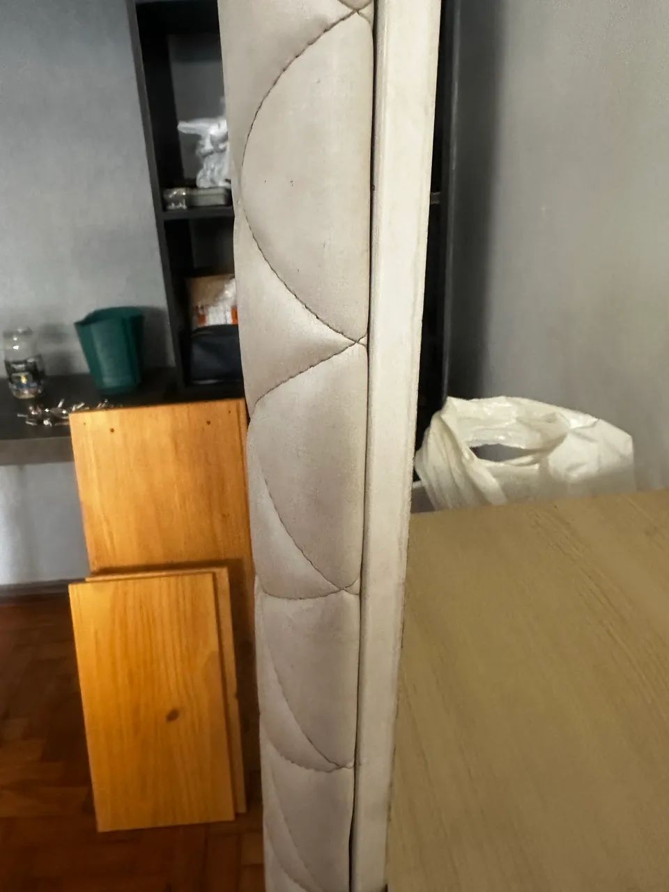 Cabeceira Queen Hipnos Matelassê - Tok&Stok  - Foto 4