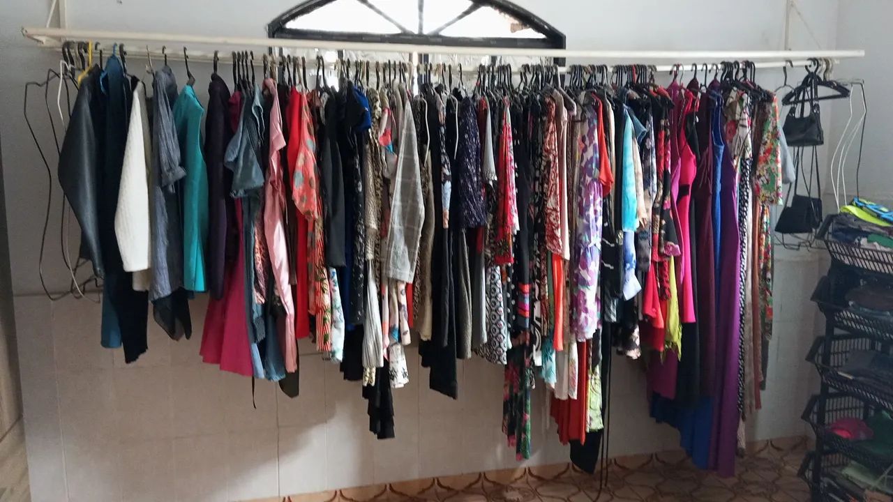 Brechó para começar negócio 
