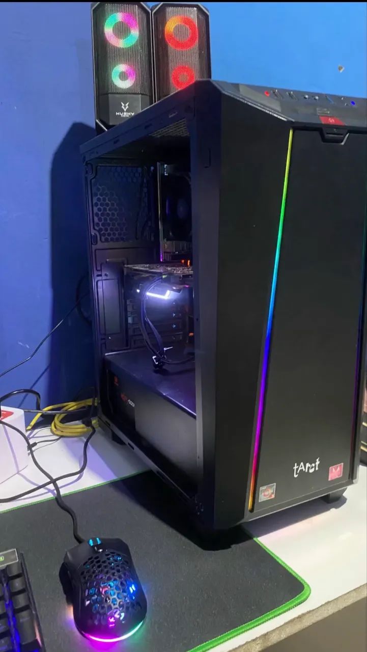 ?PC GAMER 16GB PLACA DE VÍDEO  TROCO EM VÍDEO GAME passo cartão crédito e débito  - Foto 2