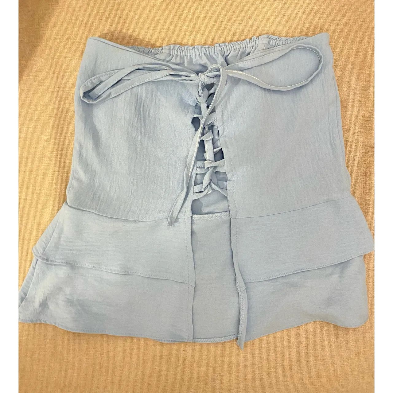 Bazar - Blusa tomara que caia - Foto 2