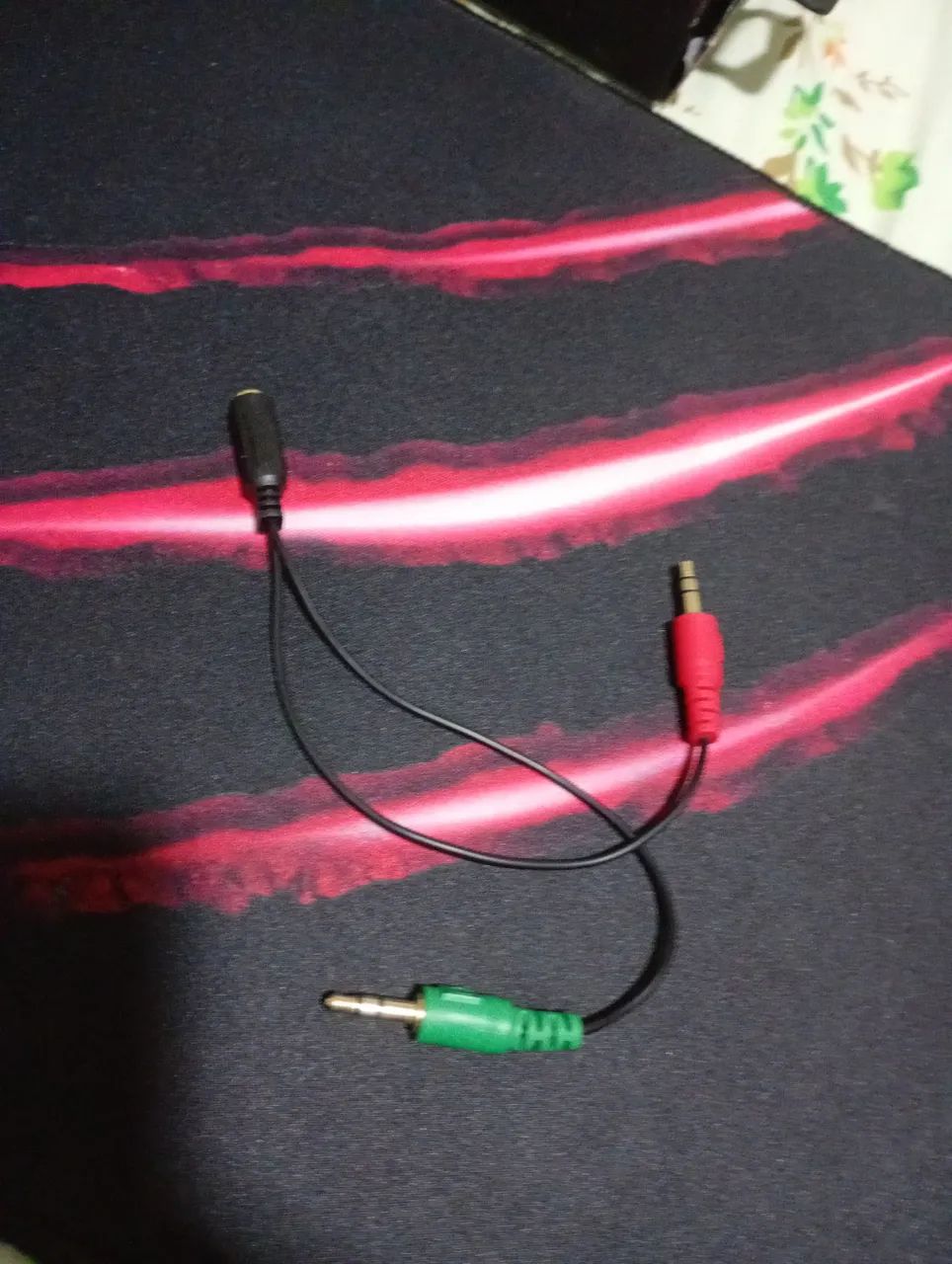 Adaptador de fone P1 para P2