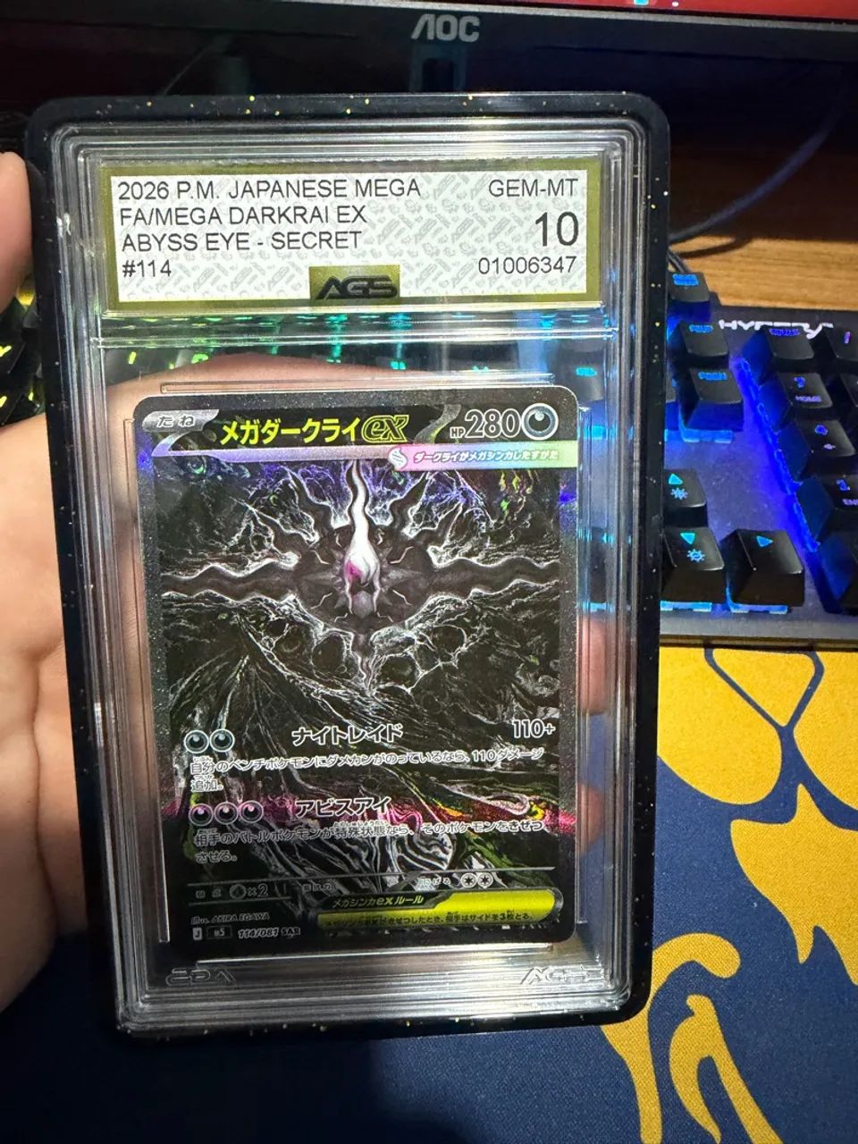 Pokemon mega darkrai JP AGS 10