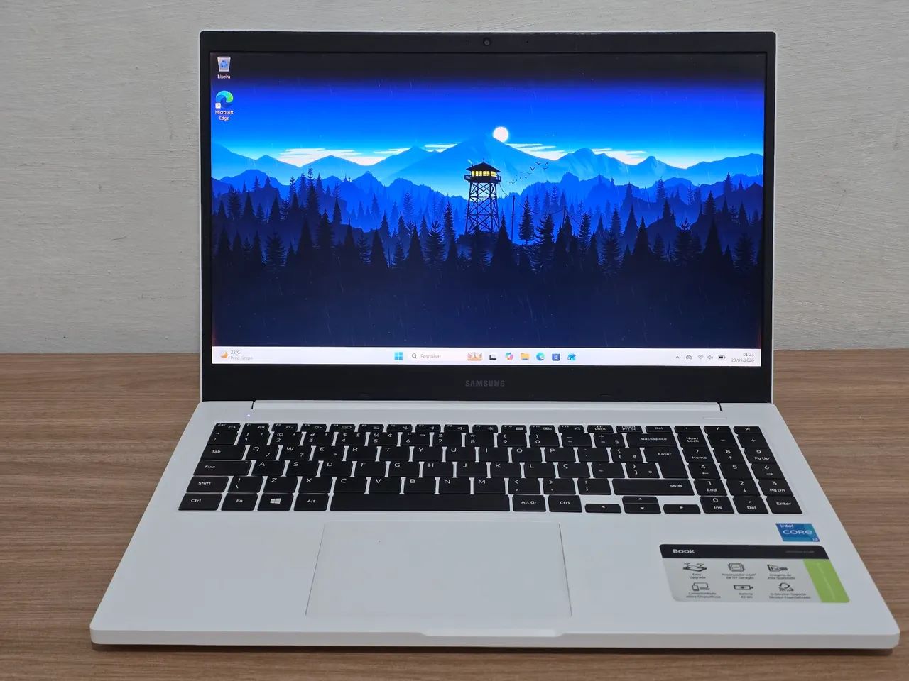 Notebook Samsung Book i3 256GB SSD - 8GB RAM