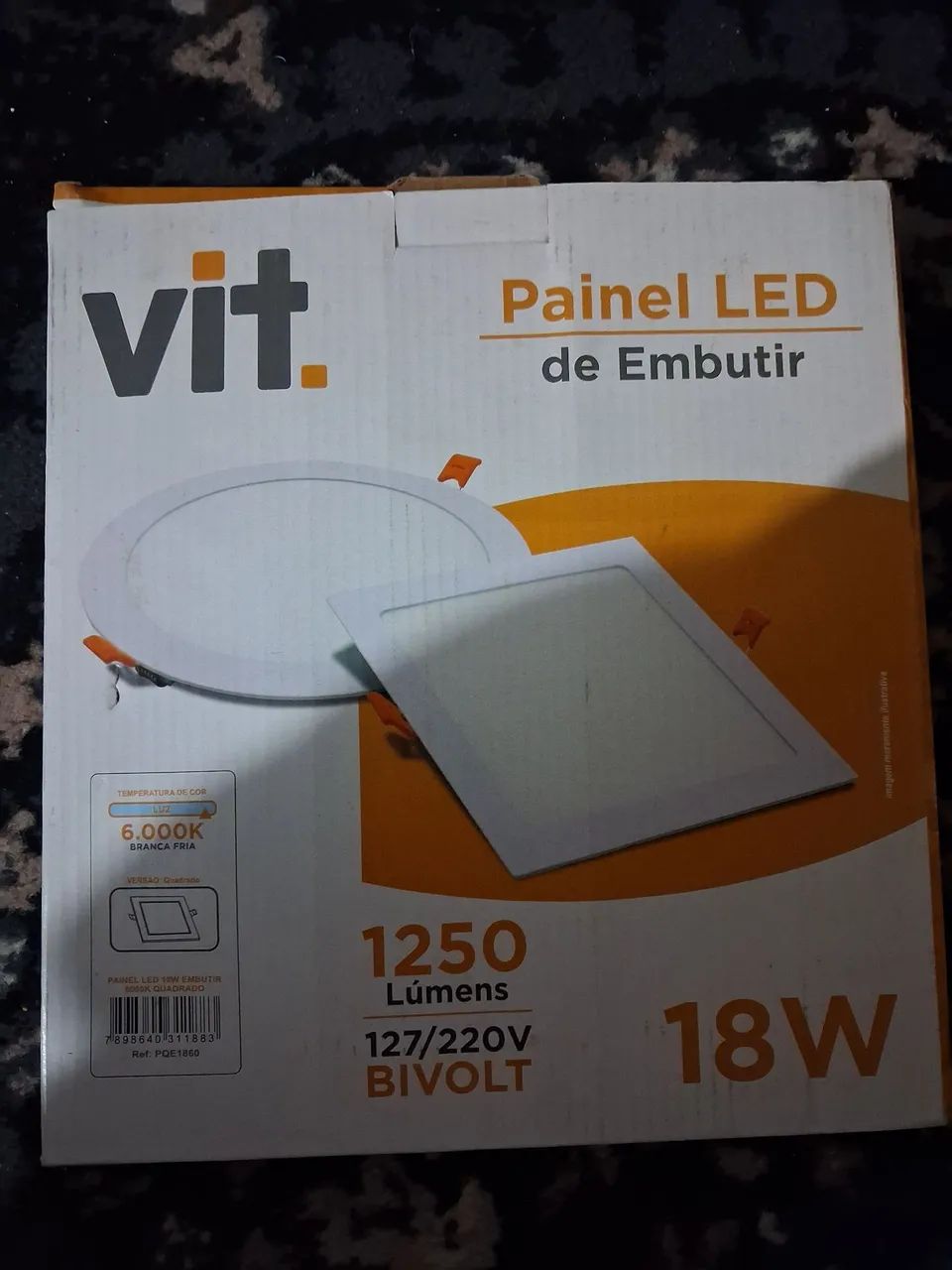 Painel led 18w