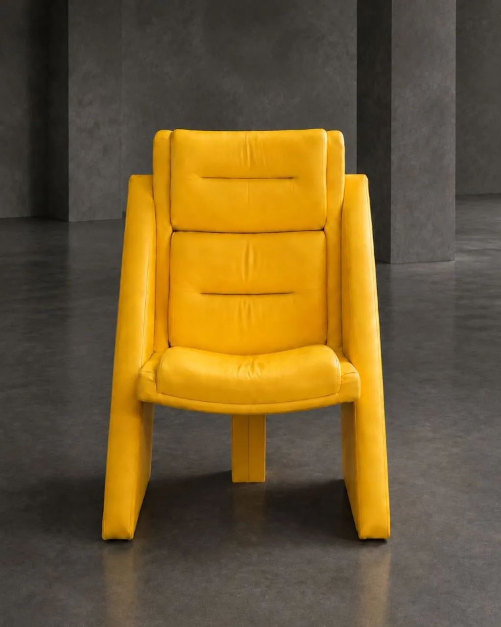 Poltrona Lafer Amarela | Design Brasileiro Vintage - Foto 2