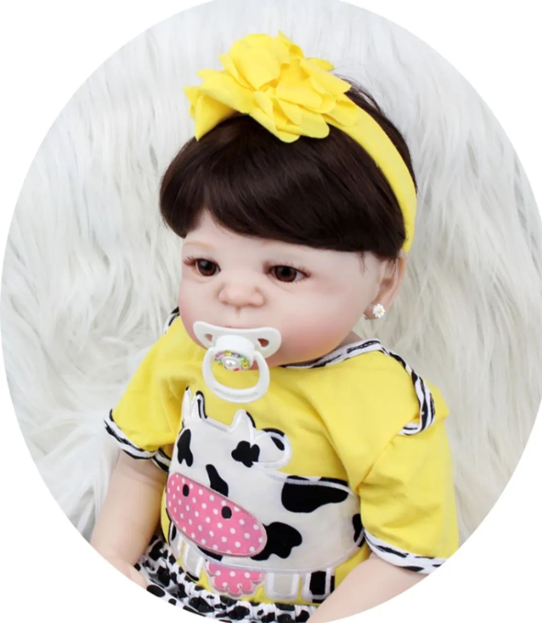 Boneca Realista Reborn Silicone Ana - Foto 2