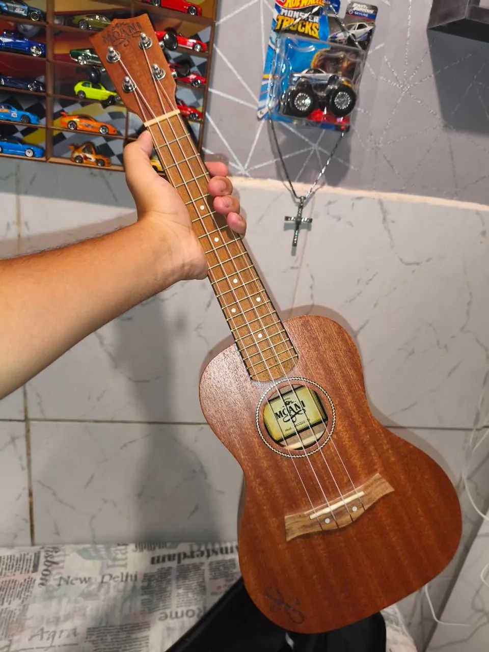 Ukulele novo com bag - Foto 4